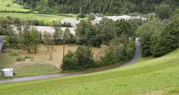 Einsatz: Starkregen ließ Bäche übergehen