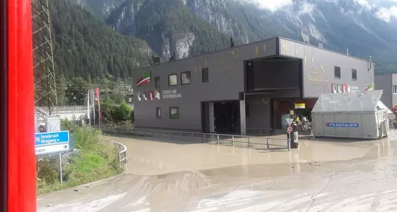 Unterstützungseinsatz in Schnann am Arlberg