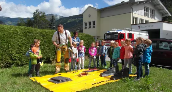 Besuch des Kindergarten Faggen