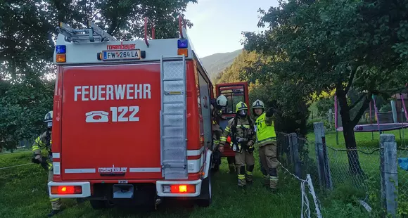 Atemschutz-Abschnittsübung in Faggen